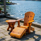 Wooden Royal Single Patio Set