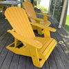 Wooden Royal Elevated Reclining Adirondack Chair (Large)