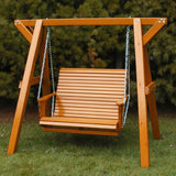 Wooden Lovers Porch Swing (Bench Only)
