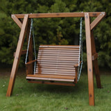 Wooden Lovers Porch Swing (Bench Only)