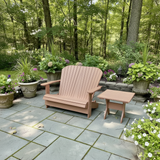 Poly-Luxe Folding Royal Loveseat Adirondack Chair