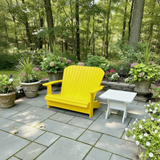 Poly-Luxe Folding Royal Loveseat Adirondack Chair