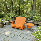 Poly-Luxe Folding Royal Loveseat Adirondack Chair