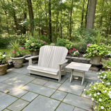 Poly-Luxe Folding Royal Loveseat Adirondack Chair