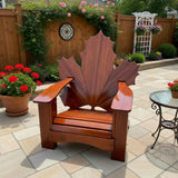 Wooden Folding Maple Leaf Chair (Large)