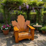 Wooden Folding Maple Leaf Chair (Large)