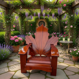 Wooden Folding Maple Leaf Chair (Large)