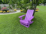 Poly-Luxe Modern Royal Reclining Adirondack Chair (Large)