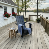 Poly-Luxe Folding Modern Royal Adirondack Chair (Large)