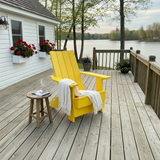 Poly-Luxe Folding Modern Royal Adirondack Chair (Large)