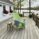Poly-Luxe Folding Modern Royal Adirondack Chair (Large)