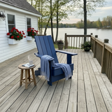 Poly-Luxe Folding Modern Royal Adirondack Chair (Large)
