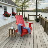 Poly-Luxe Folding Modern Royal Adirondack Chair (Large)