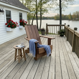 Poly-Luxe Folding Modern Royal Adirondack Chair (Large)