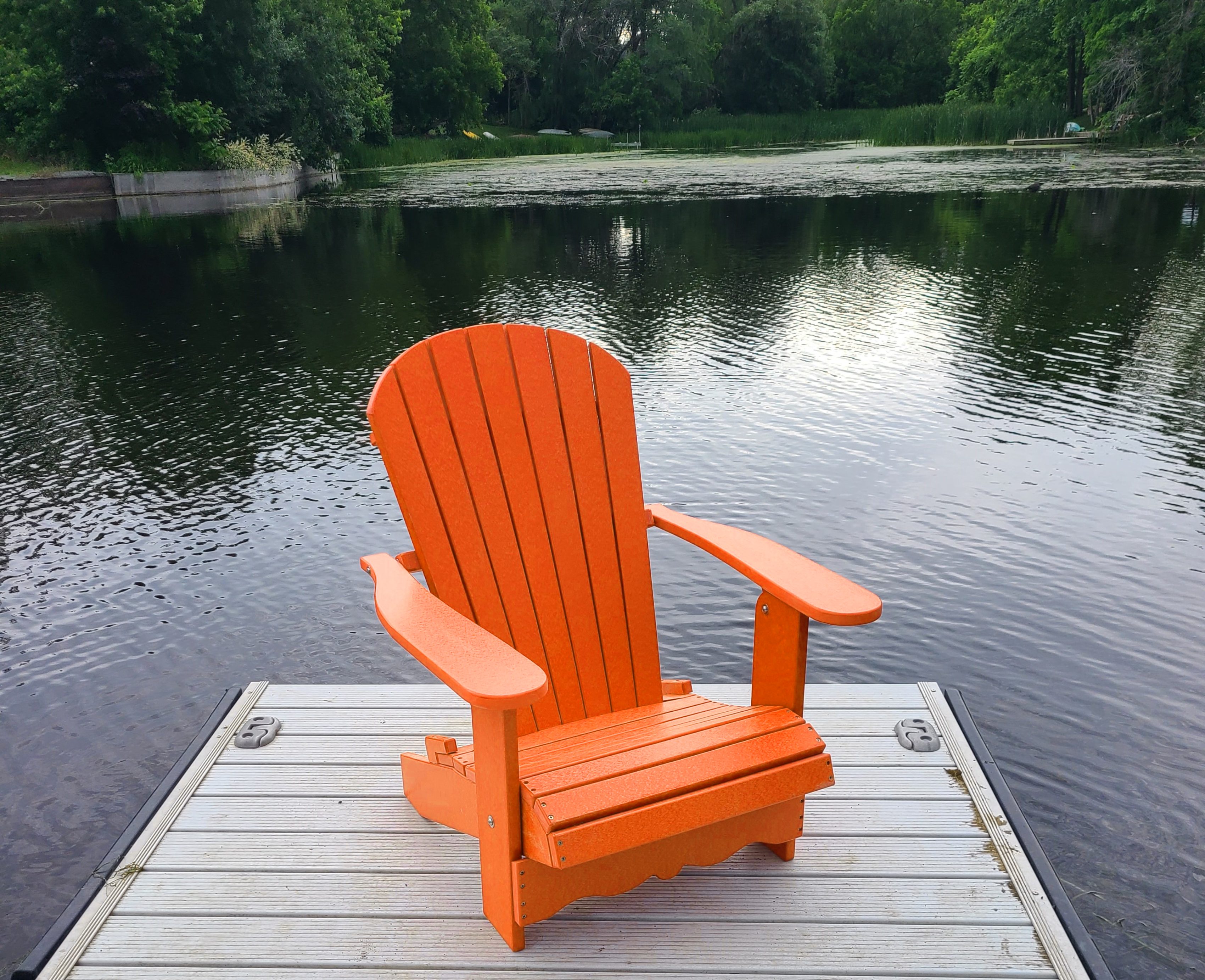 Poly-Luxe Folding Royal Adirondack Chair (Large)