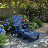 Poly-Luxe Recycled Plastic Royal Upright Adirondack Chair easiest to get in and out of (Large)