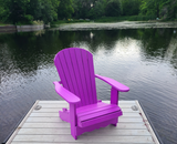 Poly-Luxe Folding Royal Adirondack Chair (Large)