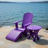 Poly-Luxe Royal Single Patio Set