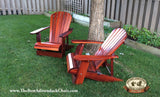 Wooden Royal Elevated Reclining Adirondack Chair (Large)