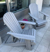 Wooden Royal Elevated Reclining Adirondack Chair (Large)