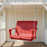 Poly-Luxe Lovers Porch Swing (Bench Only)