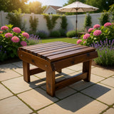 Wooden Royal 2-Position Ottoman (Large)