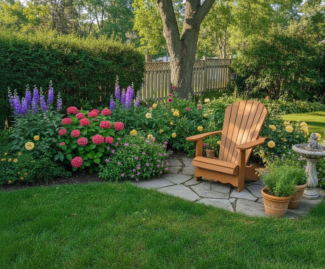 Poly-Luxe Folding Royal Adirondack Chair (Large)