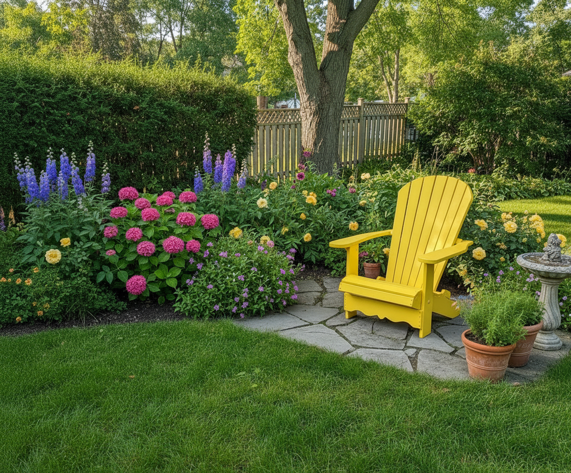 Poly-Luxe Folding Royal Adirondack Chair (Large)