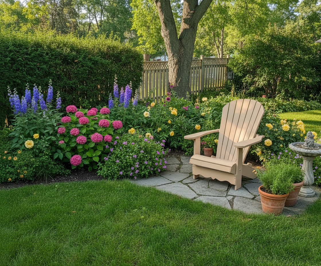 Poly-Luxe Folding Royal Adirondack Chair (Large)