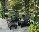 Poly-Luxe Royal Reclining Glider