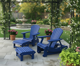 Poly-Luxe Royal Reclining Glider