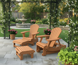 Poly-Luxe Royal Reclining Glider