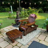 Wooden Royal Reclining Glider