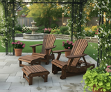 Poly-Luxe Royal Reclining Glider
