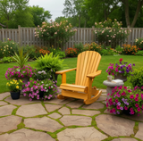 Wooden Royal Rocking Adirondack Chair (Large)