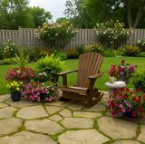 Wooden Royal Rocking Adirondack Chair (Large)
