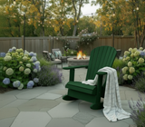 Poly-Luxe Adirondack Rocking Chair (Large)
