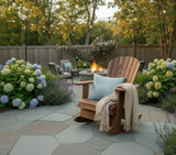 Poly-Luxe Adirondack Rocking Chair (Large)