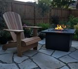 Wooden Royal Upright Adirondack Chair, easiest to get in and out of, partial kit(Large)