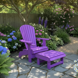 Poly-Luxe Royal Upright Adirondack Chair easiest to get in and out of (Large)