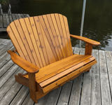 Wooden Royal Loveseat Adirondack Chair