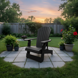 Poly-Luxe Royal Upright Reclining Adirondack Chair easiest to get in and out of (Large)