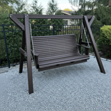Poly-Luxe Family Porch Swing with Frame
