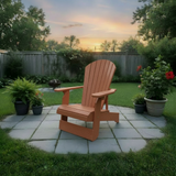 Poly-Luxe Royal Upright Reclining Adirondack Chair easiest to get in and out of (Large)