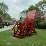 10' Flat Back Modern Giant