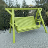 Poly-Luxe Wooden Family Porch Swing (Bench Only)