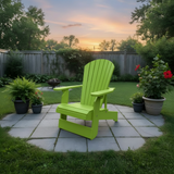 Poly-Luxe Royal Upright Reclining Adirondack Chair easiest to get in and out of (Large)