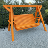 Poly-Luxe Wooden Family Porch Swing (Bench Only)