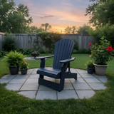 Poly-Luxe Royal Upright Reclining Adirondack Chair easiest to get in and out of (Large)