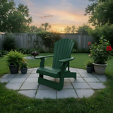 Poly-Luxe Royal Upright Reclining Adirondack Chair easiest to get in and out of (Large)